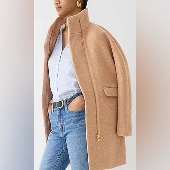 J.Crew Italian Stadium Cloth Wool Coat by Nello Gori – Size 4 - Picture 7 of 9